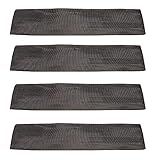 Conjunto De 4 Protetores Deslizantes De 5 X 30 Cm Para Tiras De Amarração De Catraca De 5 Cm
