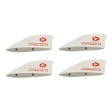 Conjunto De 4 Quilhas Duotone Finbox Glass 15 Fs 5 0