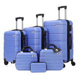 Conjunto De 6 Malas E Frasqueiras De Viagem Bordo E Despacho