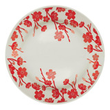 Conjunto De 6 Pratos Rasos 24cm Donna Jardim Oriental