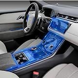Conjunto De 7 Adesivos De Película Protetora Para Painel De Painel Console Central E Tela De Navegação Acessórios De Carro Compatíveis Com Land Range Rover Velar 2019 2021