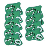 Conjunto De 9 Capas De Ferro De Golfe Capa Verde Claro