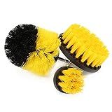 Conjunto De Acessórios De Escova De Broca 3pcs Escova De Limpeza De Broca Power Scrubber Bit Scrubbit Tile Grout Clean Brushes Kit Para Rejunte Piso Banheira Chuveiro Azulejo Banheiro E Superfíc
