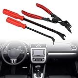 Conjunto De Alicates De 3 Peças Removedor De Prendedor Kit De Reparo Combinado De Estofamento Automotivo Para Painel De Painel De Porta De Carro Rebites De Acabamento De Porta