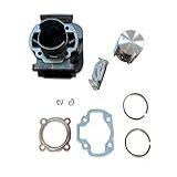 Conjunto De Anel De Pistão De Junta De Cilindro De Peças De Motor- Tamanho Do Furo 40 Mm- Kit De Substituição De Anel De Pistão Adequado Para YAMAHA TY50 RD50 DT50 50cc 1990-2008