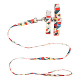 Conjunto De Arnês E Coleira Para Gatos À Prova De Fuga Aju