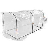 Conjunto De Aro De Filme De Efeito Estufa Filme De Plástico Transparente De Apoio Forte Para Plantação
