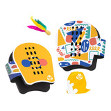 Conjunto De Badminton Infantil Raquetes De Badminton Com