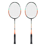 Conjunto De Badminton Para 2 Jogadores Raquetes De Carbono