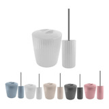 Conjunto De Banheiro Lavabo Lixeira E Escova Sanitária