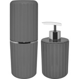 Conjunto De Banheiro Pia Porta Escova De Dente Sabonete