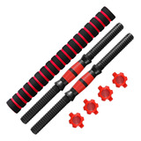 Conjunto De Barras Ajustáveis Com Rosca De Halteres Com Alça