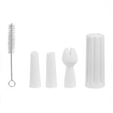 Conjunto De Bicos E Porta Capsulas Para Garrafa De Chantilly