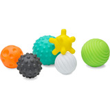 Conjunto De Bolas Múltiplas Texturizadas Infantino Brinque