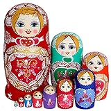 Conjunto De Bonecas Russas Tradicionais De