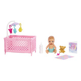 Conjunto De Brinquedo De Dormir Com Boneca Skipper Barbie