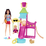 Conjunto De Brinquedo Skipper Parque Aquático Barbie