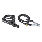 Conjunto De Cabos Maquina De Solda 160a 9mm 343 0006 Noll Cor Preto