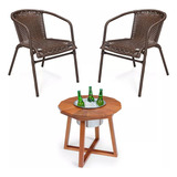 Conjunto De Cadeiras Com Cervejeira Maitê Mobille