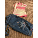 Conjunto De Calça Jeans E Blusa Lilica Repilica Tamanho 12