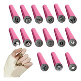 Conjunto De Canetas Para Carimbo De Unhas Ghz Kit De