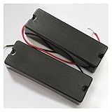 Conjunto De Captadores De Guitarra Baixo De 6 Cordas Estilo Selado Humbucker Braço E Conjunto De Captadores De Ponte Conjunto De Captador De Guitarra Elétrica