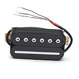 Conjunto De Captadores Para Guitarra Elétrica Modificação De Captador Magnético Cerâmico De Bobina Dupla De Seis Cordas É Adequada Para Guitarra Elétrica ST Neck D 