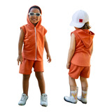 Conjunto De Capuz Regata Moleton Infantil Menino