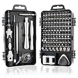 Conjunto De Chaves De Fenda Com Mini Precisão- Conjunto 115 Em 1- Kit De Ferramentas De Reparo Profissional Com Driver Magnético Para Celular- Computador- Laptop- Relógio- PS4 E Outro