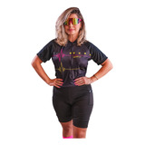 Conjunto De Ciclismo Feminino Camisa Bermuda