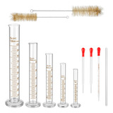 Conjunto De Cilindros De Medição Graduados Queenly glass Pr
