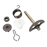 Conjunto De Conjunto De Engrenagem De Eixo De Partida De 6 Peças Para PW50 - Kit De Engrenagem Inicial De Liga De Metal Para Sua Bicicleta Suja - Desempenho Profissional E