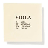 Conjunto De Cordas P Viola Artesanal Mauro Calixto
