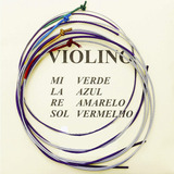 Conjunto De Cordas P Violino Artesanal Mauro Calixto