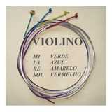 Conjunto De Cordas P Violino Artesanal Mauro Calixto