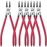 Conjunto De Cortadores De Arame 5 PACK 6 HOUSERAN Alicate De Corte Lateral Alicate De Corte Diagonal Com Cabo Antideslizante De 2 Camadas Artesanato Amarração Com Zíper