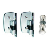 Conjunto De Dobradiça Automática Para Box De Banheiro Kit 05
