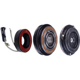 Conjunto De Embreagem Compressor Denso 10s15 Polia 4pk 120mm