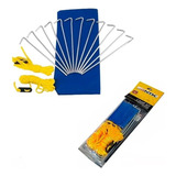 Conjunto De Estacas Camp Kit Para Barracas Camping Ntk