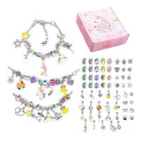 Conjunto De Fabricação De Pulseiras Diy Charm E Joias De Con