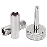 Conjunto De Ferramentas De Ajuste De Tucho De 3 Peças Com Soquetes De Contraporca E Driver Para Motocicletas E ATVs Kit De Ferramentas De Ajuste De Válvula De Tucho Para E Timing