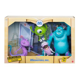 Conjunto De Figura De Ação Monstros S a Disney Pixar Mattel