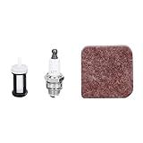 Conjunto De Filtro De Combustível De Velas De Ignição De Filtro De Ar Para Fs38 Fs45 FS46 Fs55 Hs45 Fc55- Substituição OEM -4140-124 - 2800