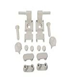 Conjunto De Fixação Para Assento AP50 AP80 Branco Deca