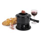 Conjunto De Fondue Completo Lugano Esmaltado 11 Peças Forma