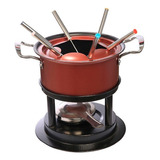 Conjunto De Fondue Viena De Inox 10 Pçs Hauskraft - Cjfn-026