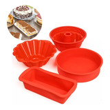 Conjunto De Forma De Bolo Pães E Doces Airfryer Kit 4 Peças