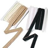 Conjunto De Franja De 4 Cores Com Franja De 20 5 M X 2 5 Cm Fita De Acabamento De Franja Tecido De Poliéster Fita De Franja Para Costura Tricô Artesanato Roupas Roupas Acessórios Decoração De