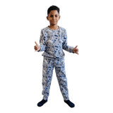 Conjunto De Frio Infantil Pijama Soft Meninos Tam 10 Ao14/16