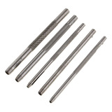 Conjunto De Furador De Couro Oco 5 Ferramenta Profissional